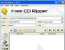 User interface of Free CD Ripper
