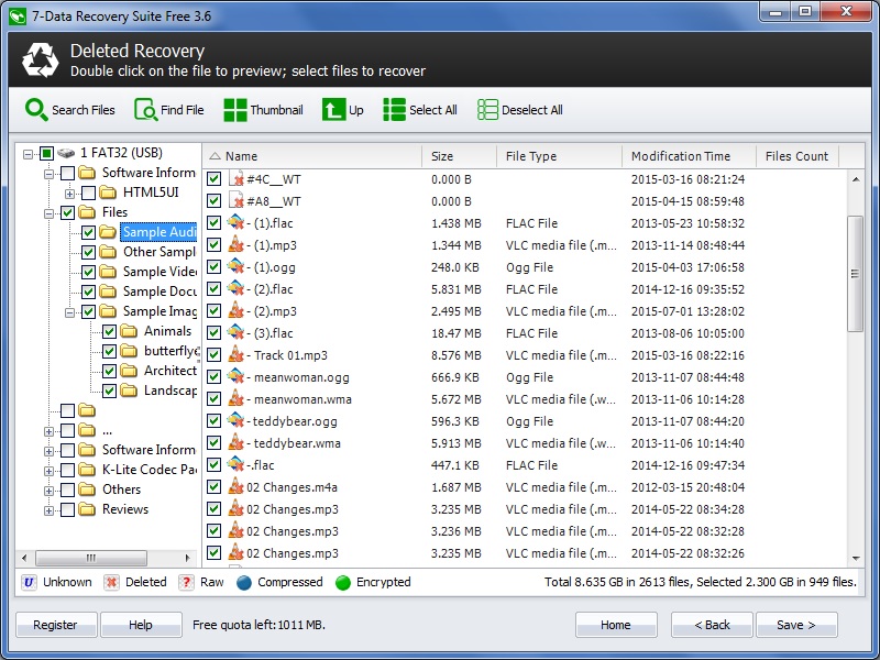 Recover Deleted Files