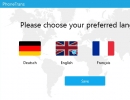 Selecting Default Language