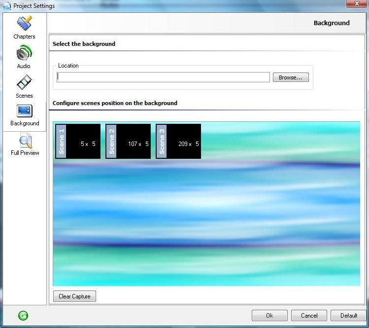 Background Settings