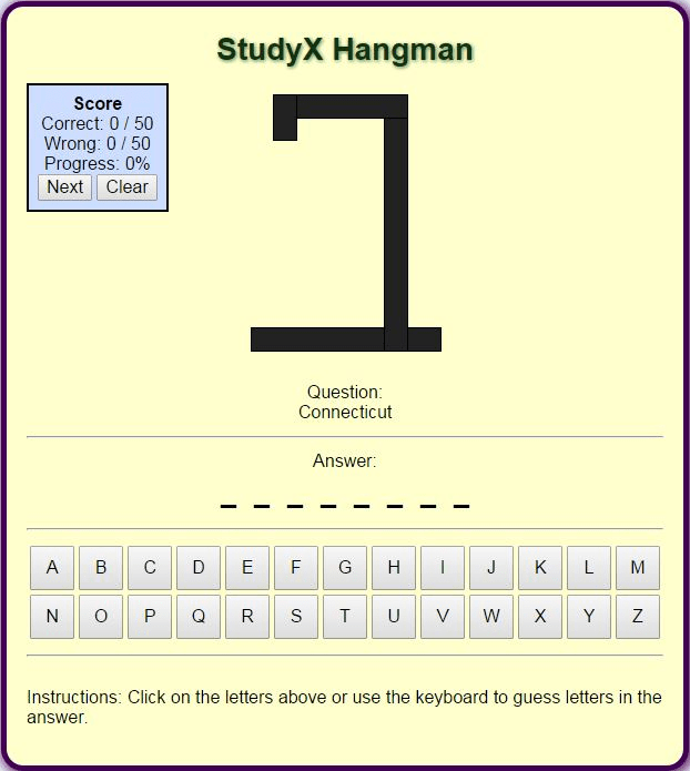 Hangman Game