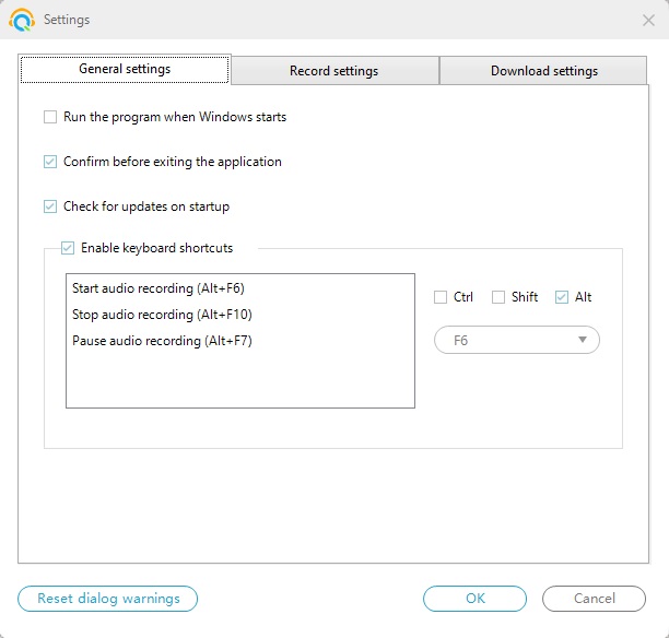 General Settings