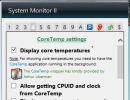 CoreTemp Settings