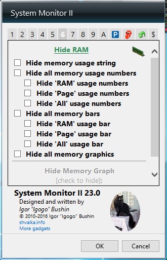 Hide RAM Options