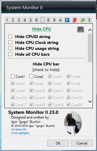 Hide CPU Options