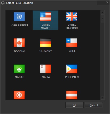 Select IP Country