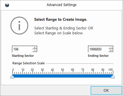 Select Image Range