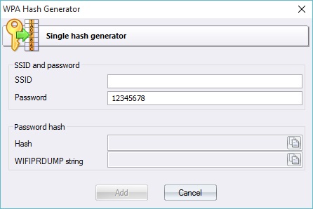 WPA Hash Generator