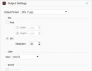 Configuring Output Settings