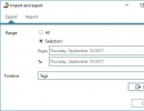 Configuring Export Settings