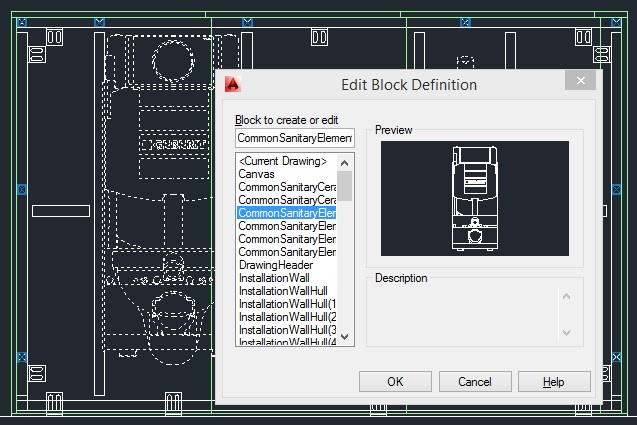 Edit Block Definition