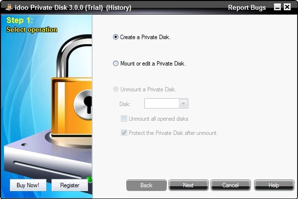 Disk Creation