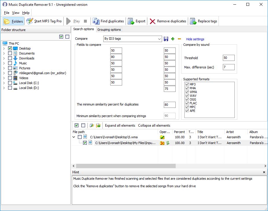 Configuring Scan Settings