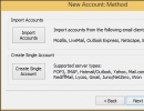 New-Account Creation Wizard