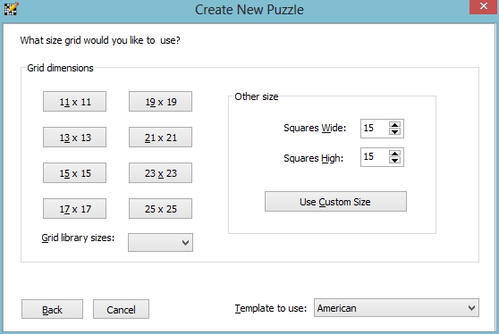 New Puzzle Options