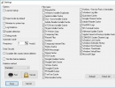 Settings Dialog