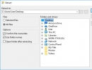 Selecting Destination Folder for Extracted Data