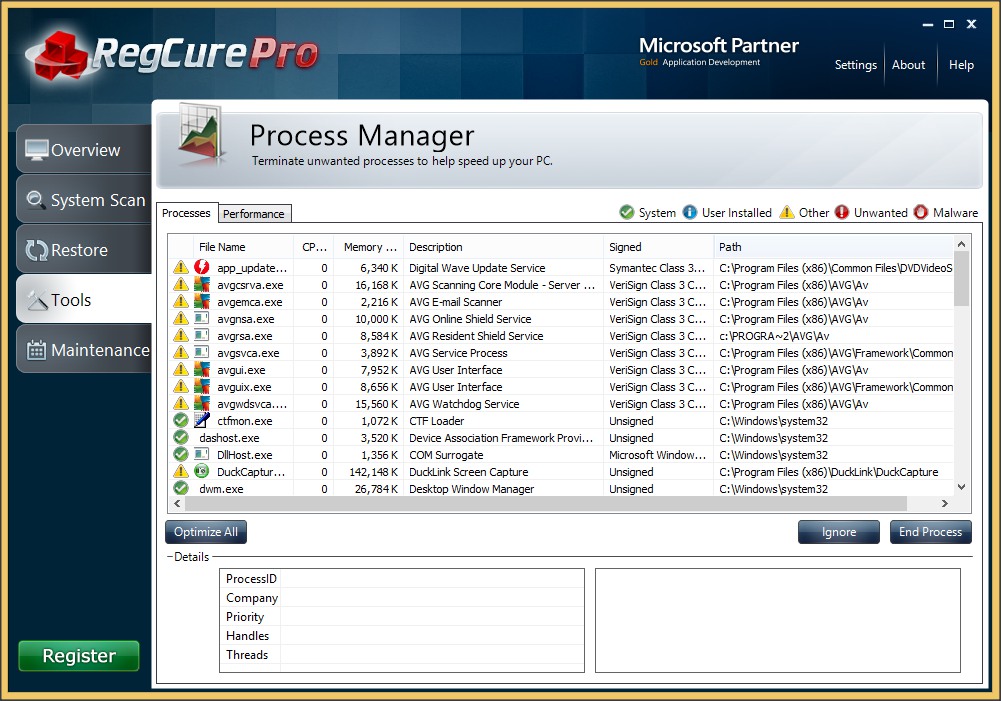 Process Manager Tool