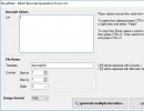 Batch Barcode Generation
