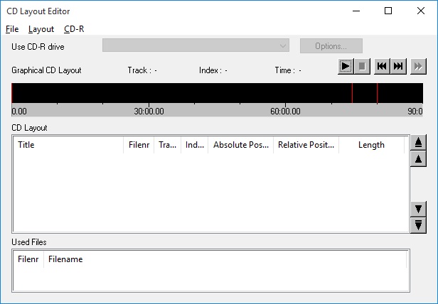 CD Layout Editor