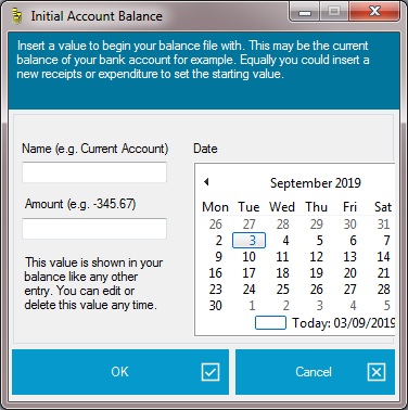 Initial Account Manage