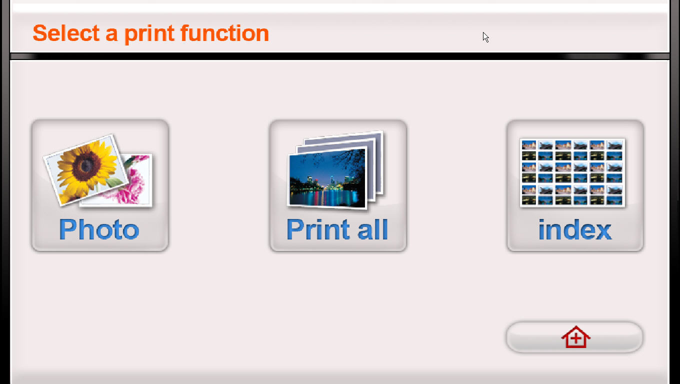 Select a print function