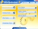 Main Window With Cleaning Tools Menu