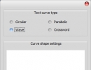 Text Curve Settings