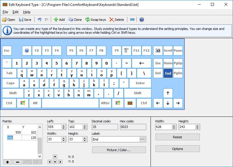 Configuring Keyboard Theme Settings