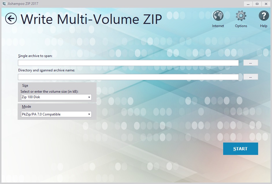 Multi-Volume ZIPs