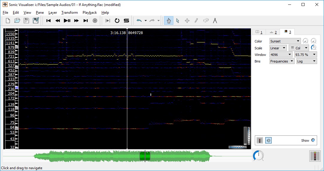 Peak Frequency Spectrogram