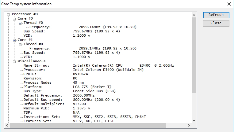 Checking System Information