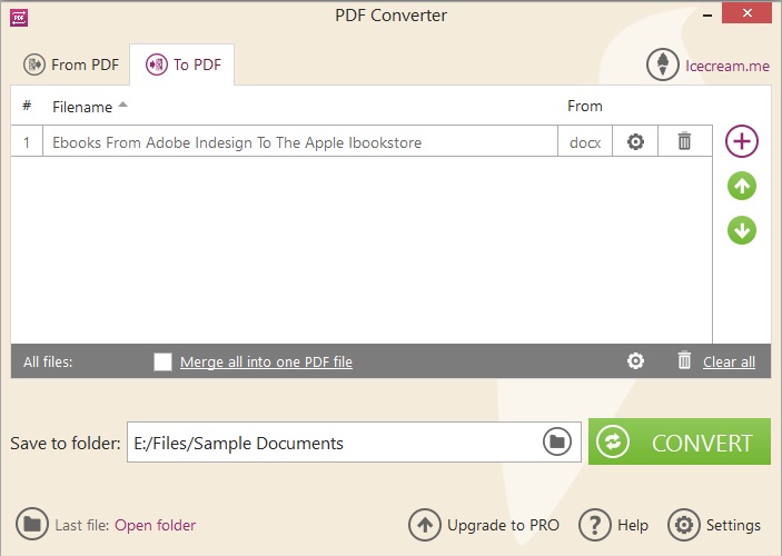 Convert To PDF