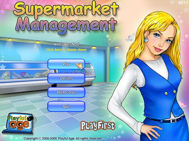 Main menu.