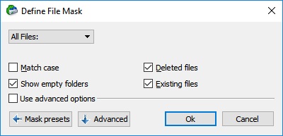 Define File Mask