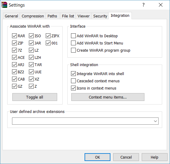 Integration and Formats Supported