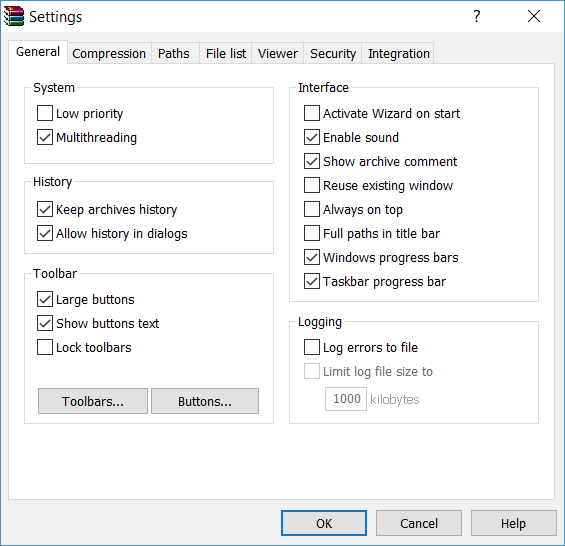 General Settings