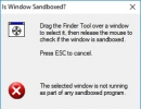 Is Windows sandoxed?