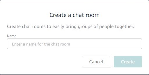 Create chat room