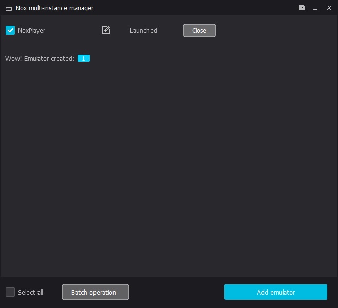 Multi-instance Manager