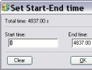 Set Start-End time