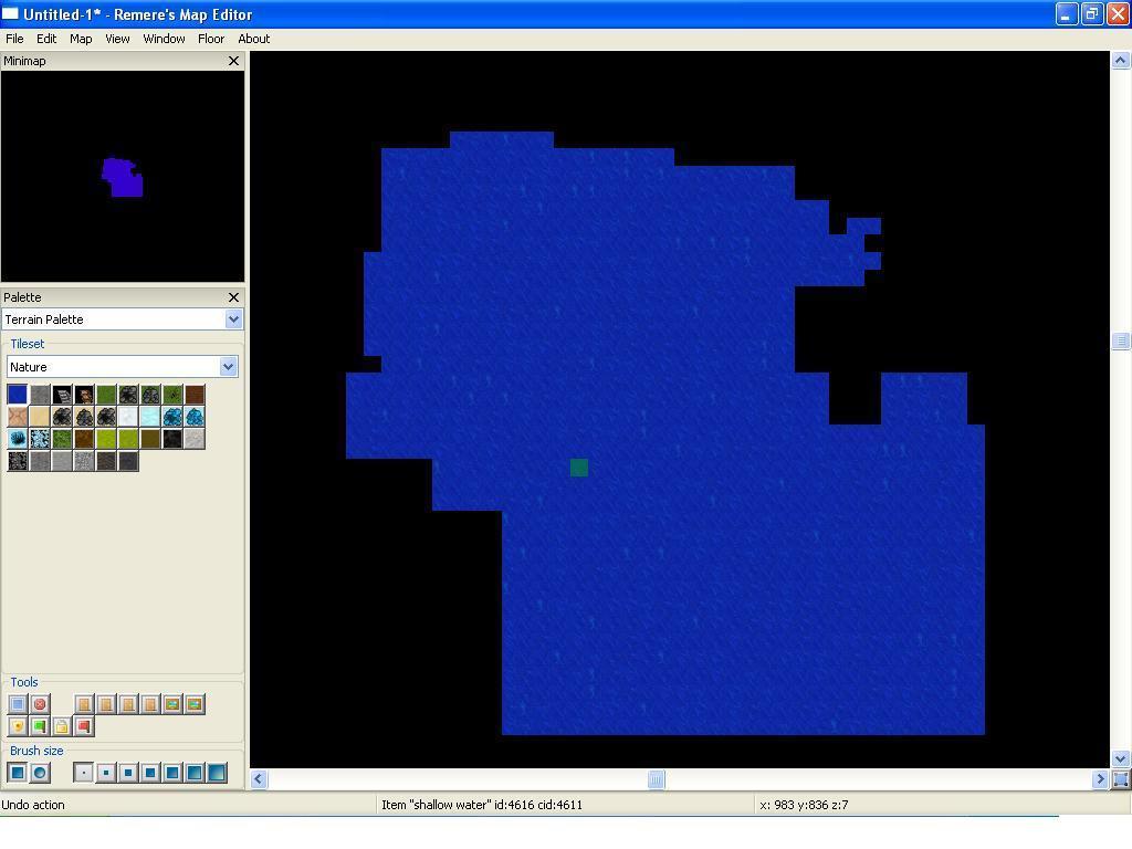 Terrain palette