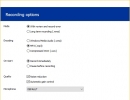Recording Options