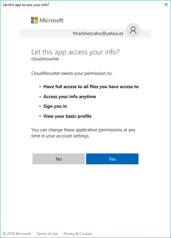 OneDrive Login