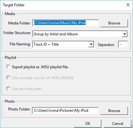 Configuring Transfer Settings