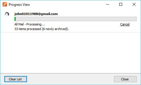 Backing Up Emails