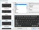 Selecting Keyboard Type