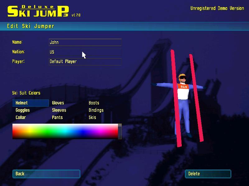 Edit Ski Jumper