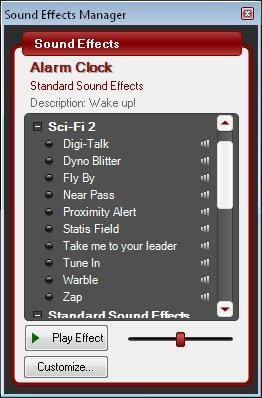 List of Sound Effects