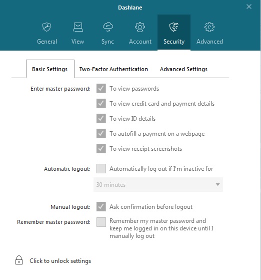 Preferences Dialog